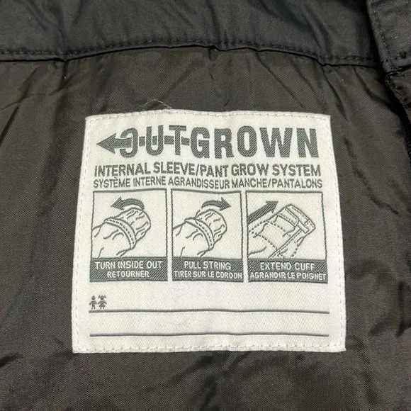 💕Columbia Youth Waterproof Snow Pants; Black; Size Large - Picture 9 of 12